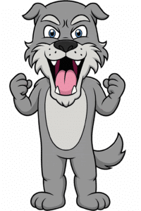 Loup, la mascotte